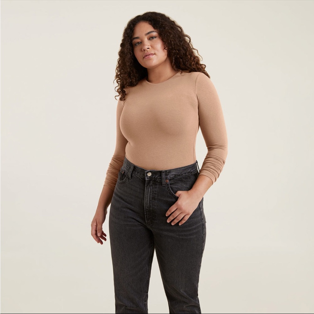 NUUDS cotton crew neck bodysuit
